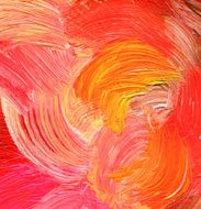 Abstract acrylic and watercolor painted background N41