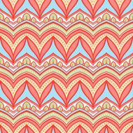 blue and pink pattern with leaves
