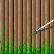 Wooden creative background