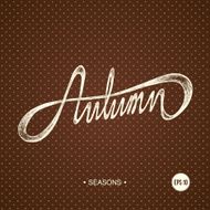 SEASONS AUTUMN vintage background