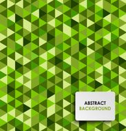 Abstract Green Triangle Background N6