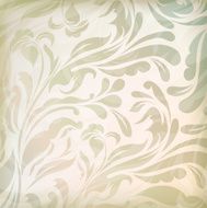 Vintage floral beautiful background vector N5