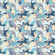 Abstract colorful seamless pattern Vector illustration N3