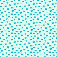 Seamless pattern with hearts linked together N2