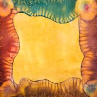abstract pattern on handmade silk batik N12