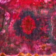 abstract pattern on handmade silk batik N15