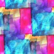 art blue pink avant-garde hand paint background seamless wallpa