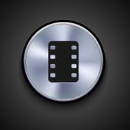 vector metal icon on gray background Eps10 N23