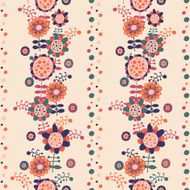 Seamless flower background N6
