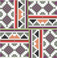 ancient pattern Vector illustration N33