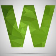 Letter W N41