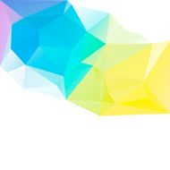Abstract triangles background N11