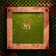 Old metal background N1304