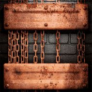 Old metal background N1309