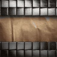 metal and paper background N145