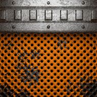Old metal background N1314