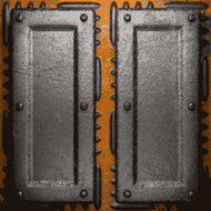 Old metal background N1318