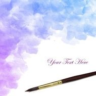Colorful water color painting background N193