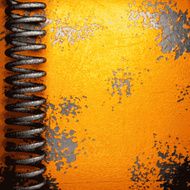 Old metal background N1342