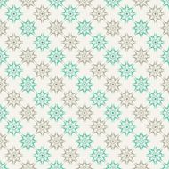 retro flora pattern N2