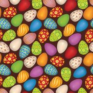 Easter eggs seamless wallpaper N2
