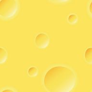 Yellow cheese seamless background pattern