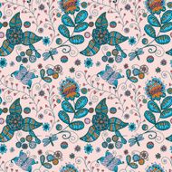 Seamless pattern with flowers N109