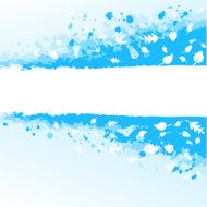 grunge blue background N16