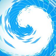 abstract blue wave stripe technology background N2
