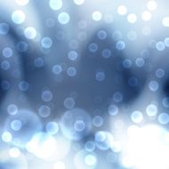 Blue christmas lights background N2
