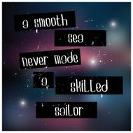 Quote inspirational poster typographical design vector illustration N4