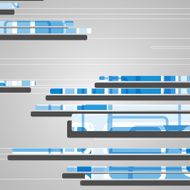 Abstract futuristic geometric shapes N107