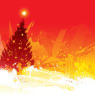 Christmas grunge