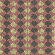 Abstract Traditional African Ornament Warm brown colors Seamless vector pattern N2