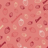 Abstract strawberry texture endless berry background Endless fruit ornament N4