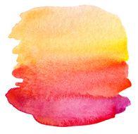 Abstract watercolor painted background N50