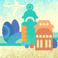 Illustration on urban theme N2