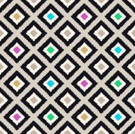 seamless rhombus geometric pattern N8
