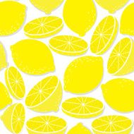 Fresh lemon isolated on white