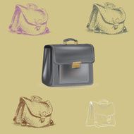 briefcase leather N4
