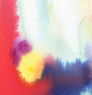 Abstract watercolor painted background N54