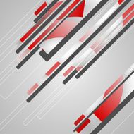 Abstract futuristic geometric shapes N109