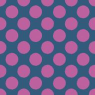 seamless scribble polka dots pattern N5
