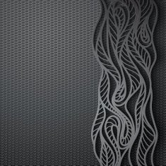 Decorative ornamental pattern background N27
