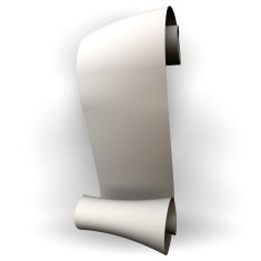 white paper scrolls rolls of paper N9