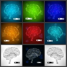 Circuit board vector background N8