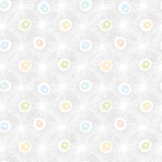 Vector abstract seaweed seamless pattern N2