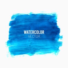 Painted watercolor stain N6