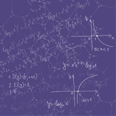 Abstract Background with mathematical formulas N2