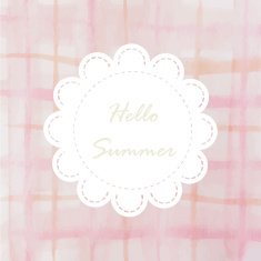 pink paint watercolor vintage and isolate on white background in N2